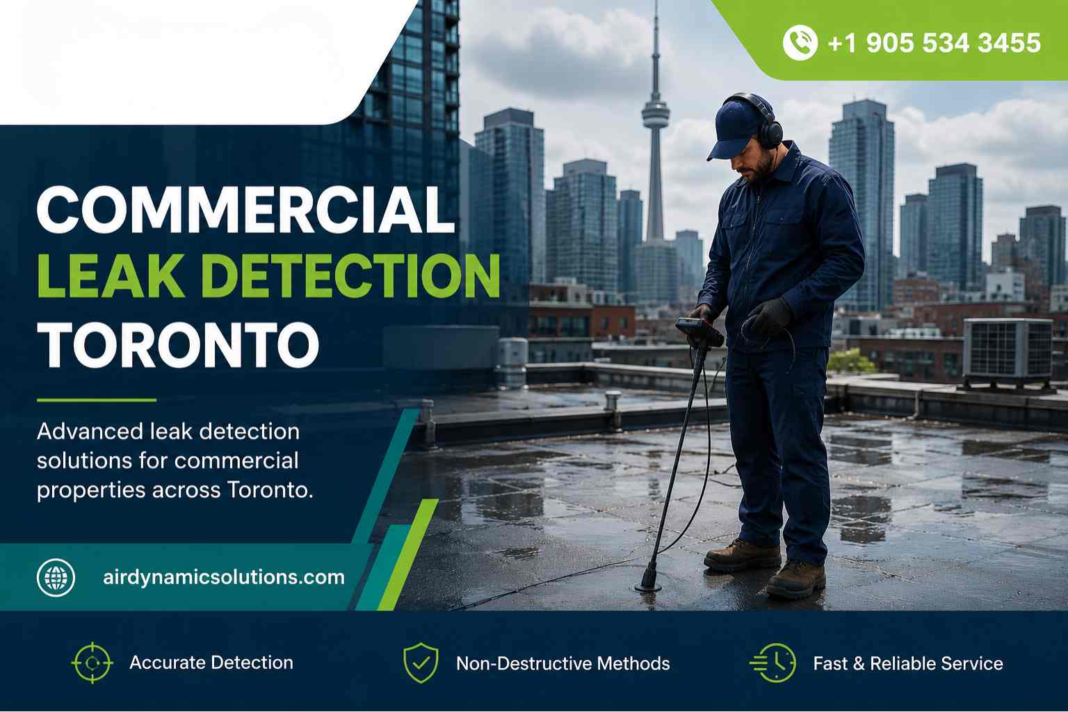 Commercial Leak Detection Toronto on