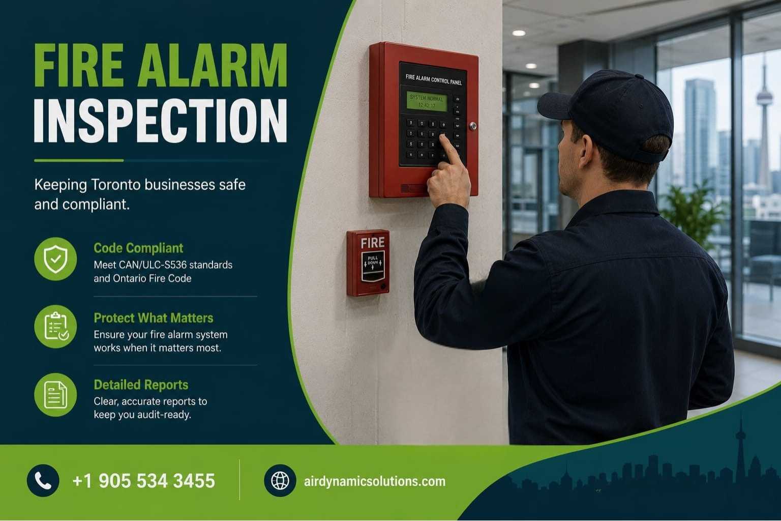 FIRE ALARM INSPECTION Toronto on