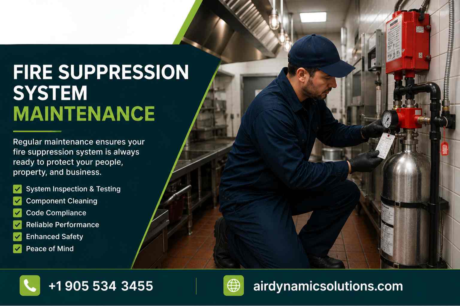 Fire Suppression System Maintenance Toronto on