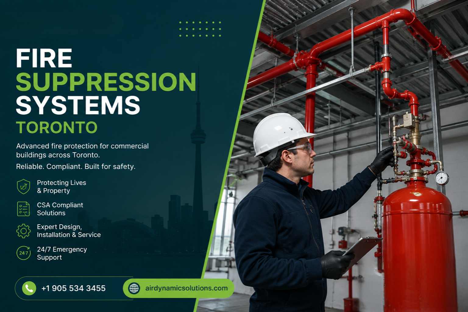 Fire Suppression Systems Toronto on