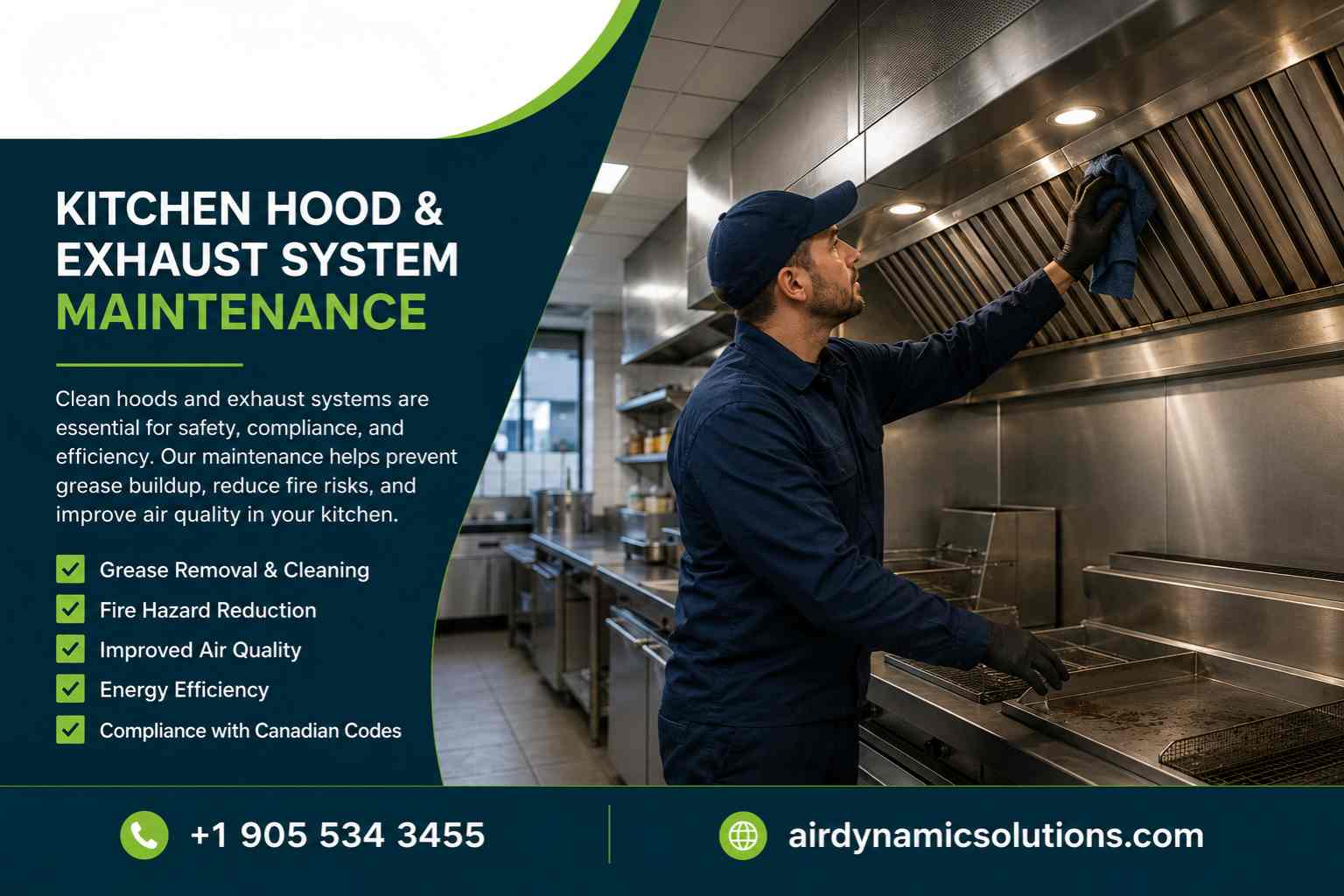 Kitchen Hood & Exhaust System Maintenance Toronto on