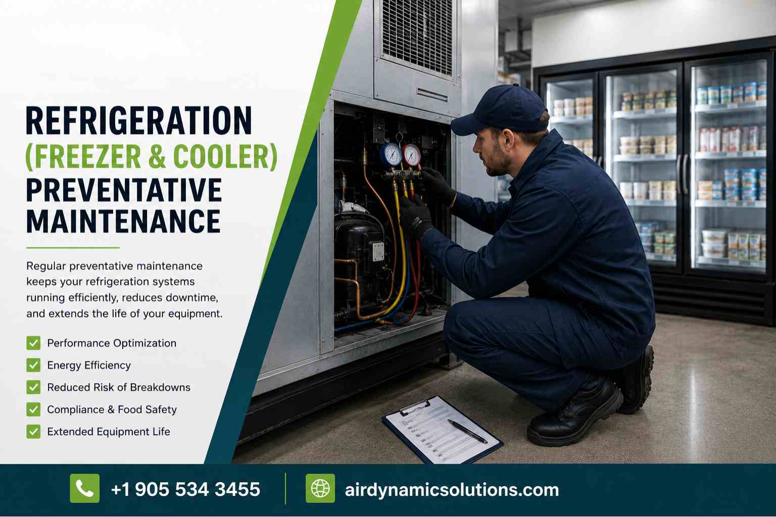Refrigeration (Freezer & Cooler) Preventative Maintenance Toronto on