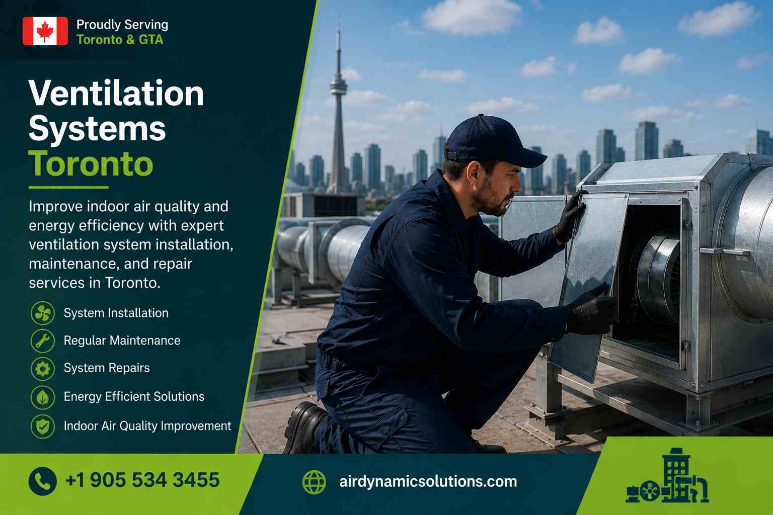 Ventilation Systems Toronto on