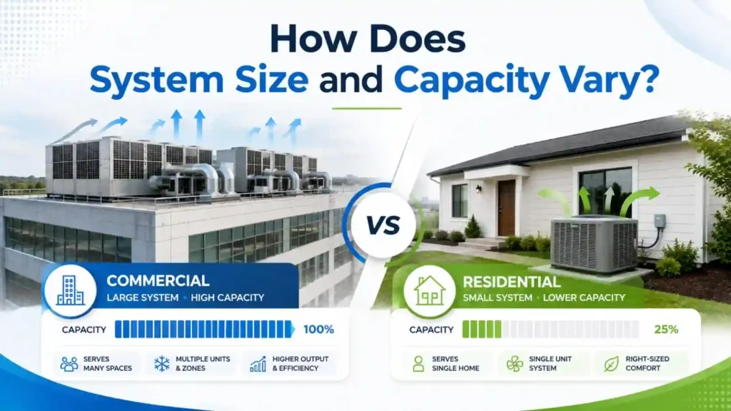 Commercial HVAC vs Residential HVAC What's the Difference