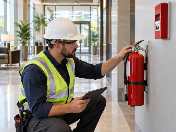 Commercial fire suppression equipment installation in Toronto