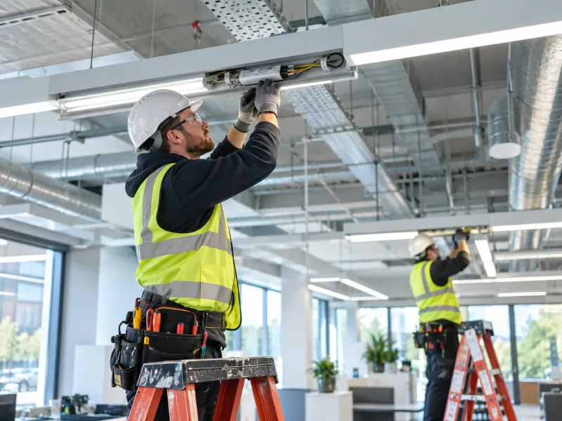 Custom commercial lighting design and planning in Toronto