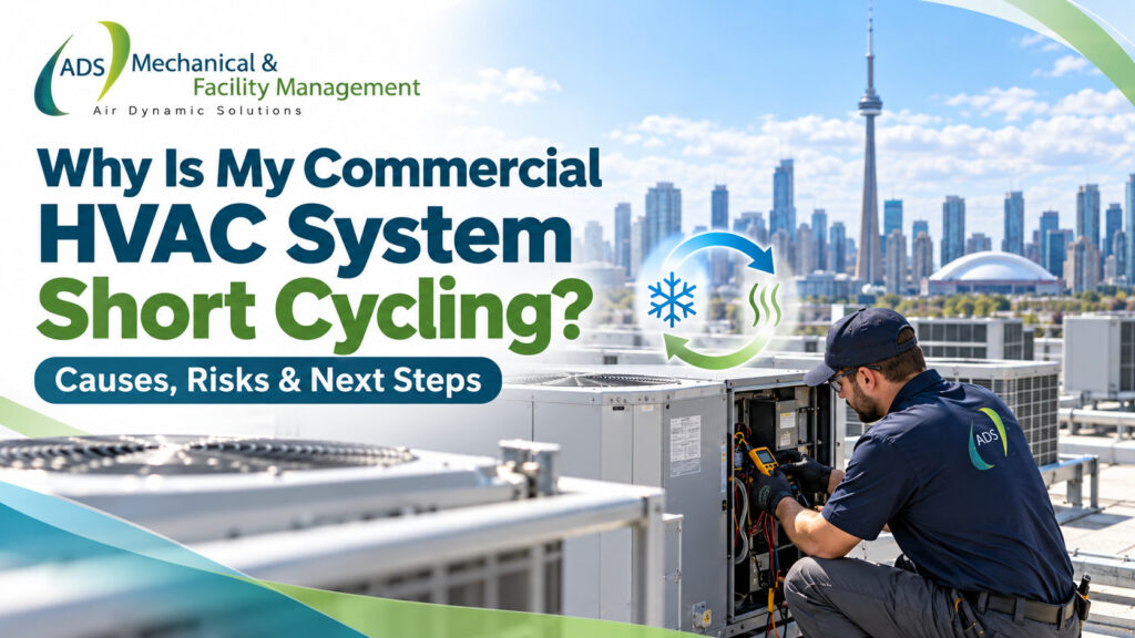 Why Is My Commercial HVAC System Short Cycling? Causes, Risks & Next Steps