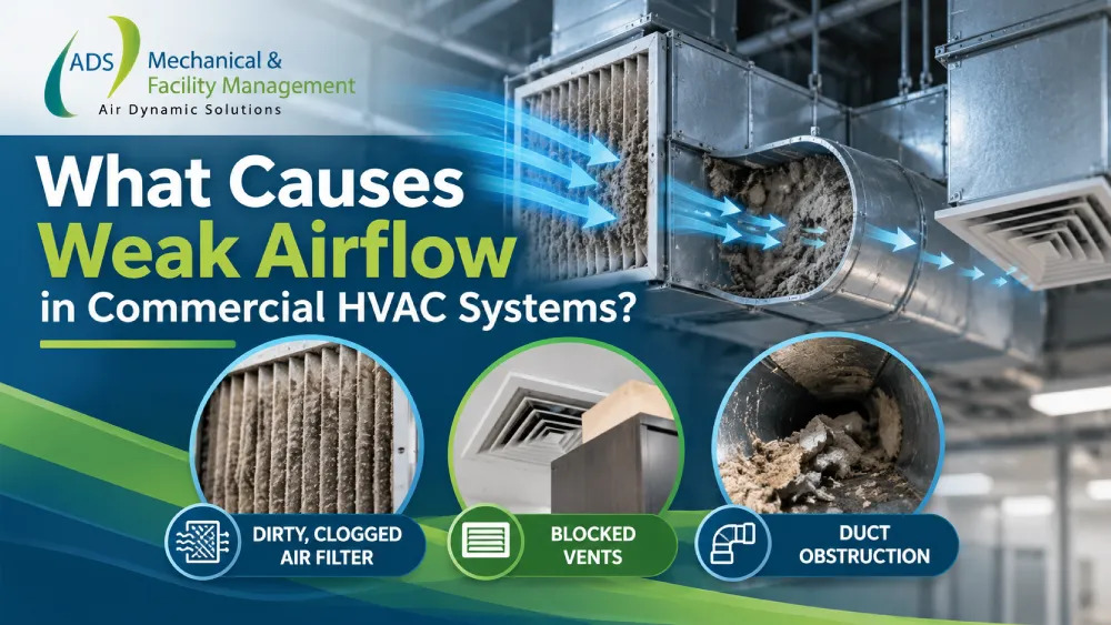 What Causes Weak Airflow in Commercial HVAC Systems? - Air Dynamic Solutions